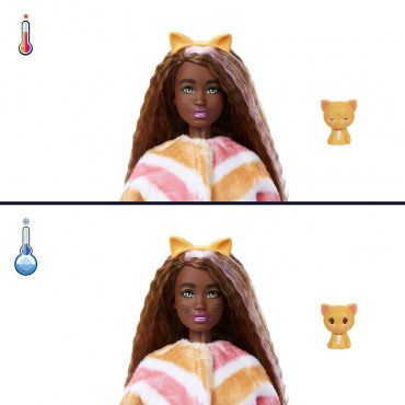 HHG20 Кукла Barbie Cutie Reveal Котёнок